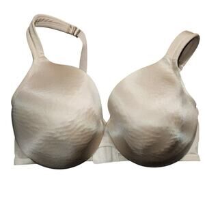 Lane Bryant Cacique Cream Padded Underwire Bra Size 38dd